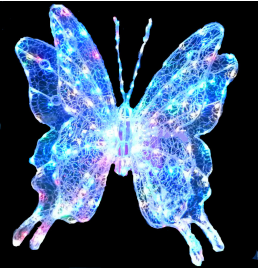 LED Butterfly Sculpture Lights