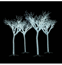 LED Crystal Sculpture Lighted Tree