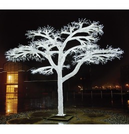 LED Crystal Sculpture Lighted Tree