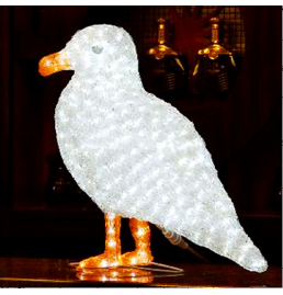 LED Dove Sculpture Lights