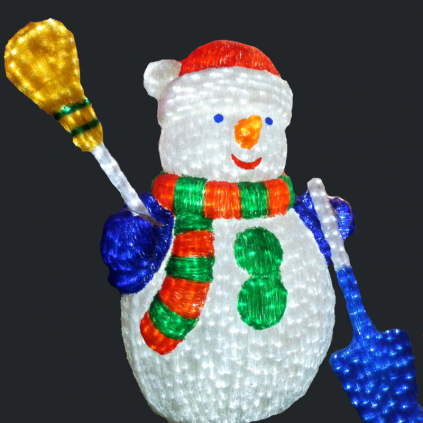 LED Snowman Sculpture Lights