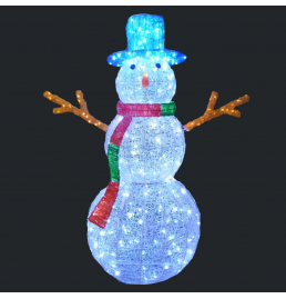 LED Snowman Sculpture Lights