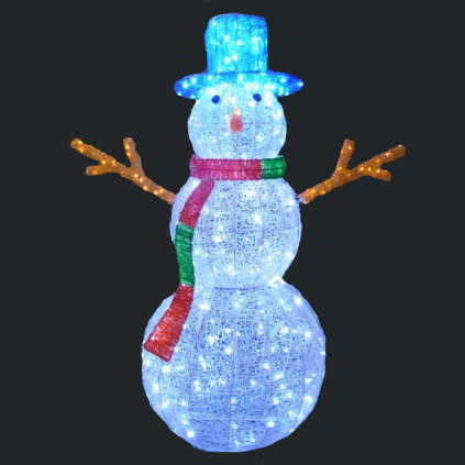 LED Snowman Sculpture Lights