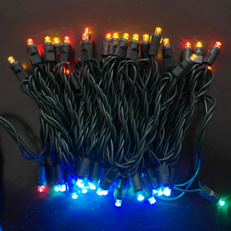 Green Wire 5MM LED Christmas Lights