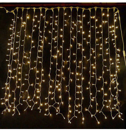 LED Curtain Christmas Lights