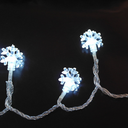 LED Snowflake Christmas Lights