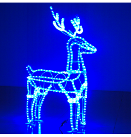 Blue LED Deer Motif Lights  Blue LED Deer Motif Lights