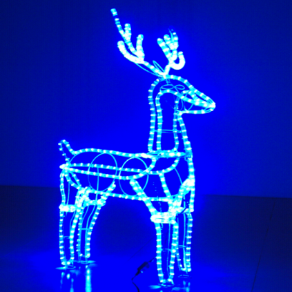 Blue LED Deer Motif Lights Blue LED Deer Motif Lights