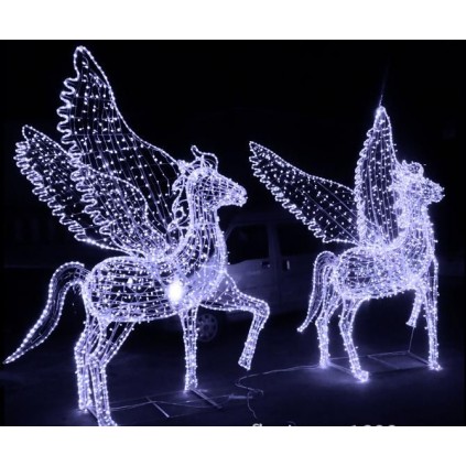LED Pegasus Motif Lights
