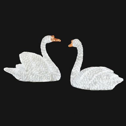 LED Swan Sculpture Lights