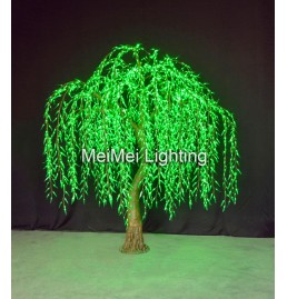 Green Willow LED Lighted Tree