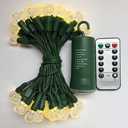 Battery Operated G15 LED Christmas Lights