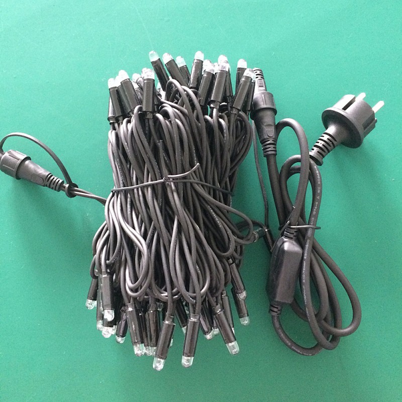 Outdoor LED Christmas Lights Rubber cable Christmas Lights