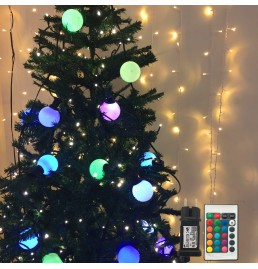 Color changeable G45 Globe LED String Lights