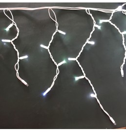 Rubber cable LED Icicle Light