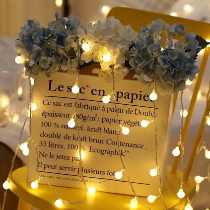 Battery Powered LED Ball Lights Battery Powered LED Ball Lights