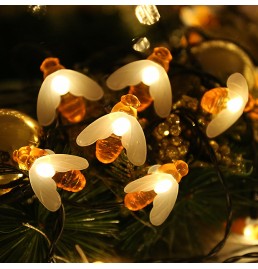 Battery Powered LED Honeybee Lights