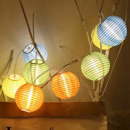 Battery Powered LED Lantern Lights