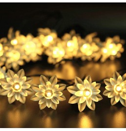 Battery Powered LED Lotus Lights