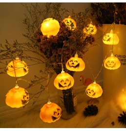 Battery Powered LED Pumpkin Lights