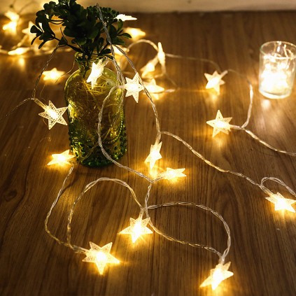 Battery Powered LED Star Lights