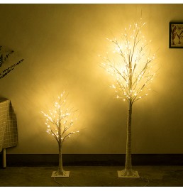 Indoor LED Birch Tree Light