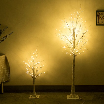 Indoor LED Birch Tree Light