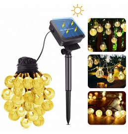 Bubble Solar LED Christmas Lights