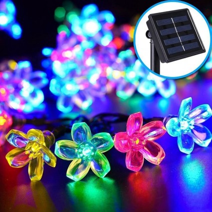 Flower Solar LED Christmas Lights
