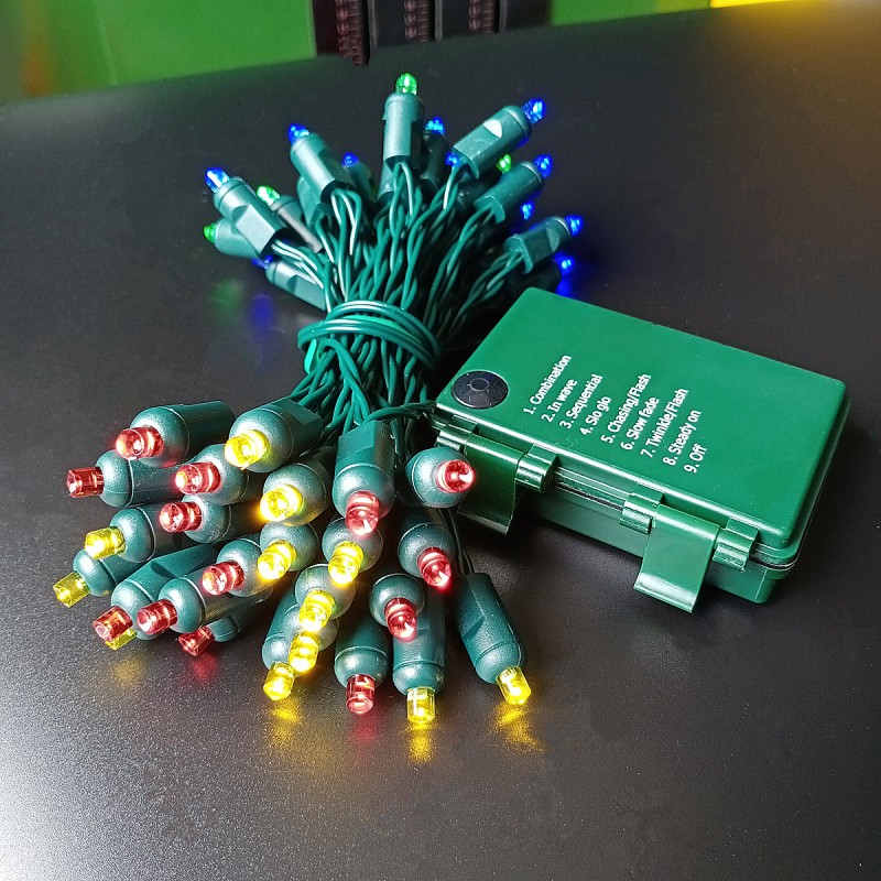 Outdoor Battery Powered LED String Lights