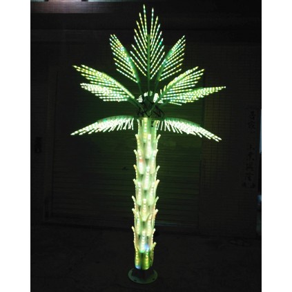 Color changing LED Palm Tree Lights