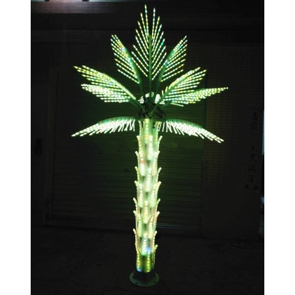 Color changing LED Palm Tree Lights