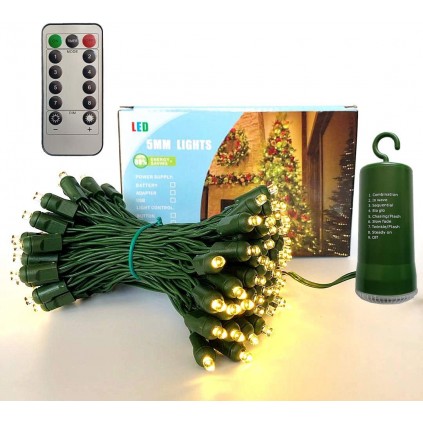 Battery Operated 5mm Christmas Lights