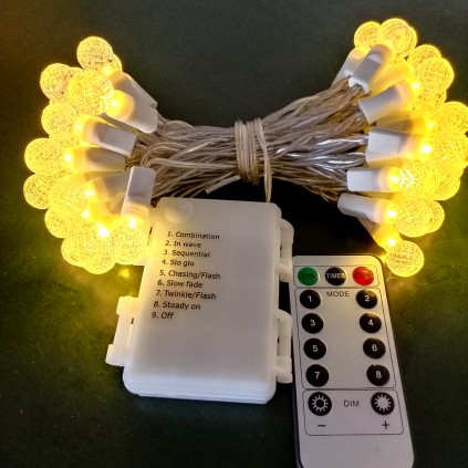 Battery Operated G15 Christmas Lights