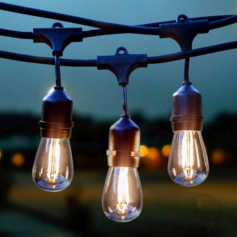 Commercial Grade Heavy Duty S14 Outdoor String Lights
