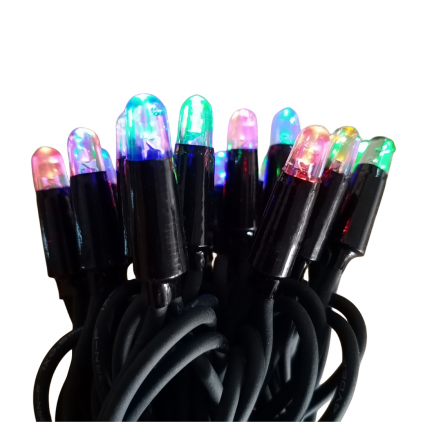 Black Rubber LED Christmas Lights Black Rubber LED Christmas Lights
