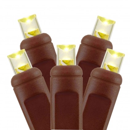 Brown 5mm LED Christmas Lights Brown 5mm LED Christmas Lights
